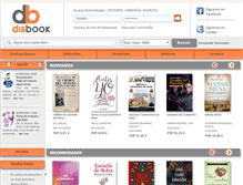 Tablet Screenshot of disbook.com
